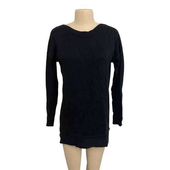 Old Navy Womens Black Knit Pullover Sweater S - Picture 1 of 10